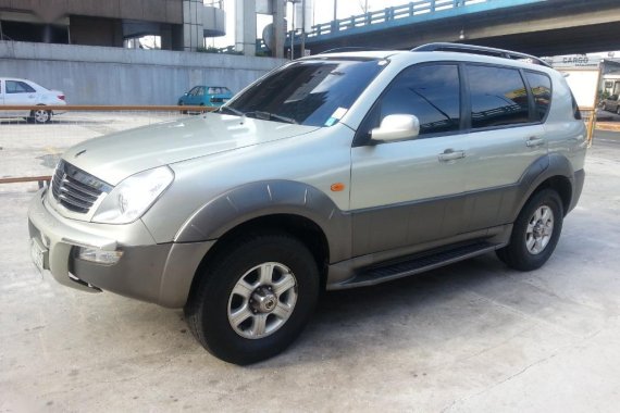 Silver Ssangyong Rexton 2003 for sale in San Andres