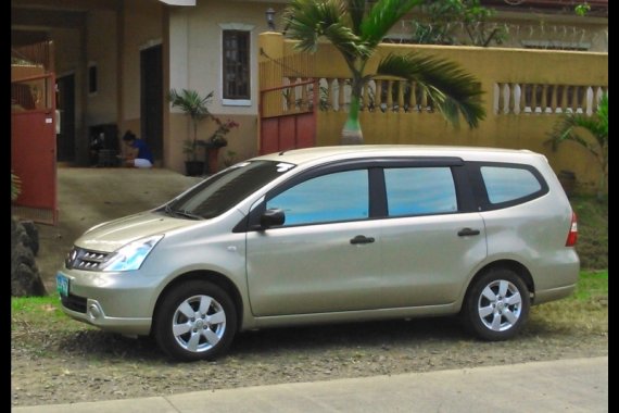 Silver Nissan Grand Livina 2012 SUV / MPV at 53600 for sale