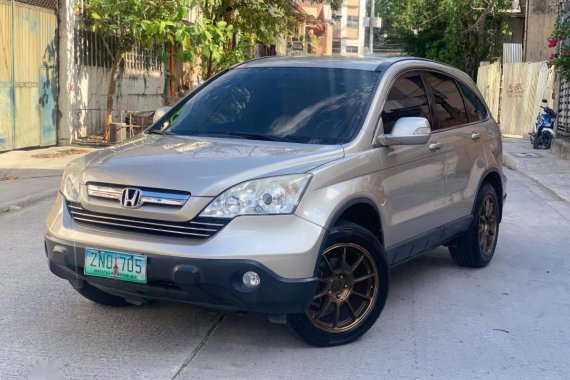 Beige Honda Cr-V 2008 for sale in Parañaque