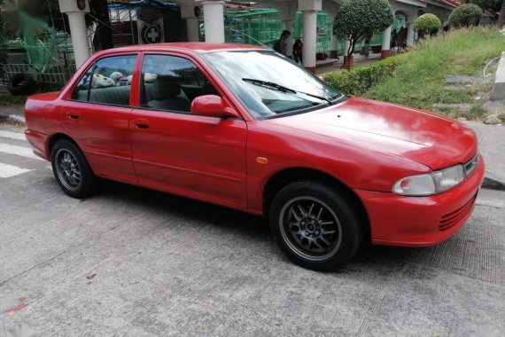 Red Mitsubishi Lancer 1996 for sale in Manila