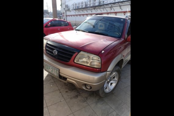 Selling Red Suzuki Grand Vitara 2001 SUV / MPV at  Automatic   at 94556 in Marilao