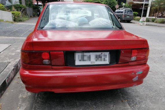 Red Mitsubishi Lancer 1996 for sale in Manila