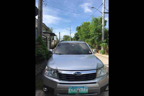 Silver Subaru Forester 2008 for sale in Manila