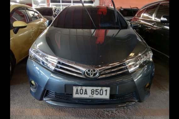 Selling Grey Toyota Corolla altis 2015 Sedan in Quezon City
