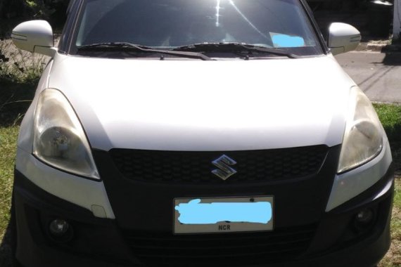 Sell White 2015 Suzuki Swift in Manila