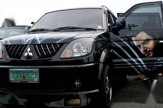 Sell Balck 2005 Mitsubishi Adventure in Manila