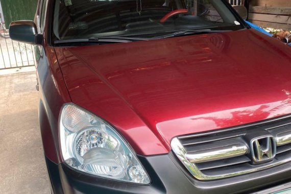 Red Honda Cr-V 2002 for sale in Manila