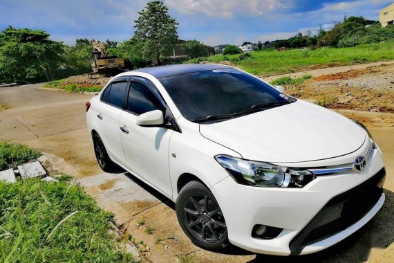 White Toyota Vios 2014 for sale in Manila