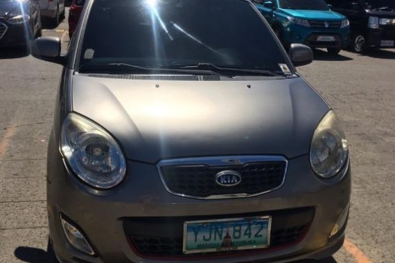 Grey Kia Picanto 2011 for sale in Automatic