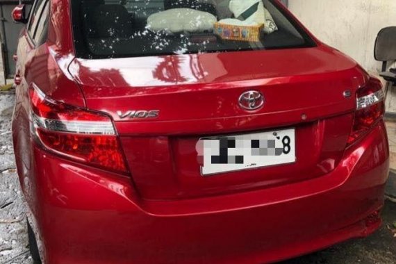 Selling Red Toyota Vios 2018 in Manila