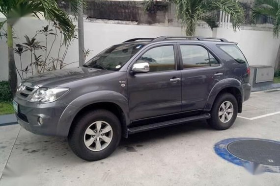 Grey Toyota Fortuner 2006 for sale in Automatic