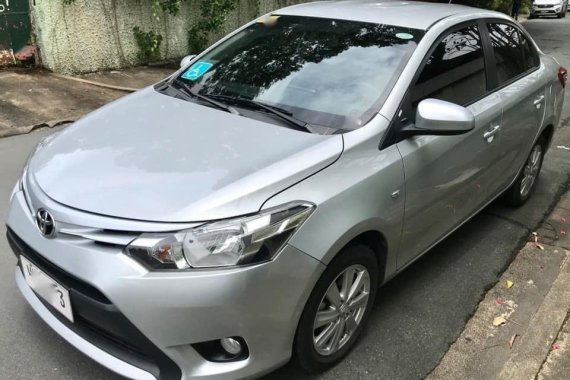 Silver Toyota Vios 2017 for sale in Manila