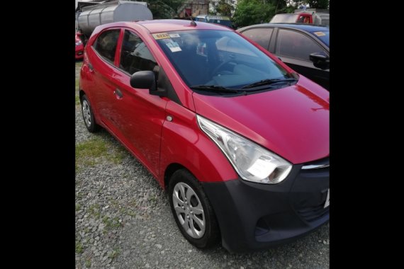 Red Hyundai Eon 2014 Hatchback for sale in Manila