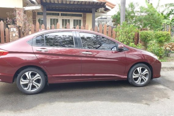 Purple Honda City 2015 for sale in Manila