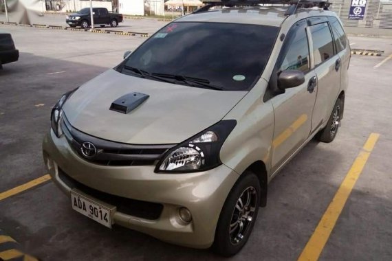 Beige Toyota Avanza 2014 for sale in Manila