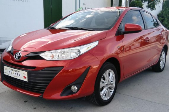 Toyota Vios 2019 Automatic not 2018