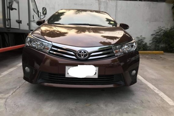 Sell Brown 2014 Toyota Corolla altis in Carmona