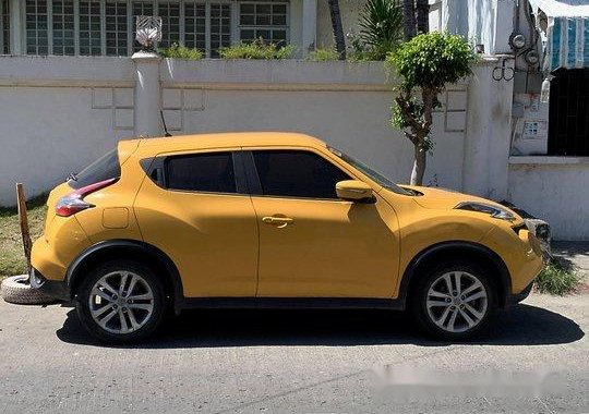 Yellow Nissan Juke 2017 for sale in Las Pinas