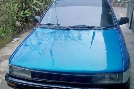 Blue Toyota Corolla 1991 for sale in Manila