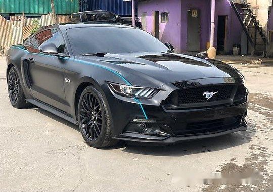 Black Ford Mustang 2017 for sale in Automatic