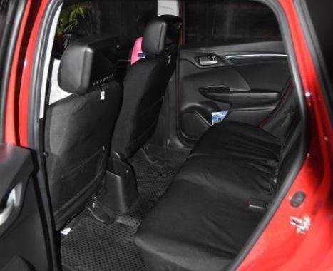 Red Honda Jazz 2015 for sale in Quezon City