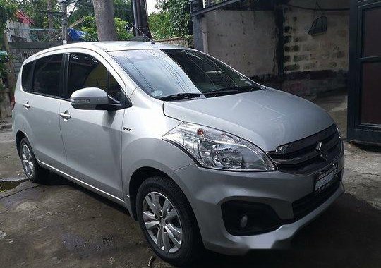 Selling Silver Suzuki Ertiga 2018 in Quezon City 