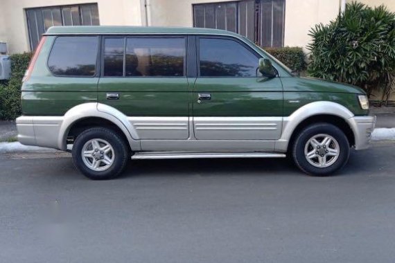 Green Mitsubishi Adventure 2002 for sale in Quezon City