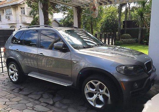 Grey Bmw X5 2007 for sale in Quezon City