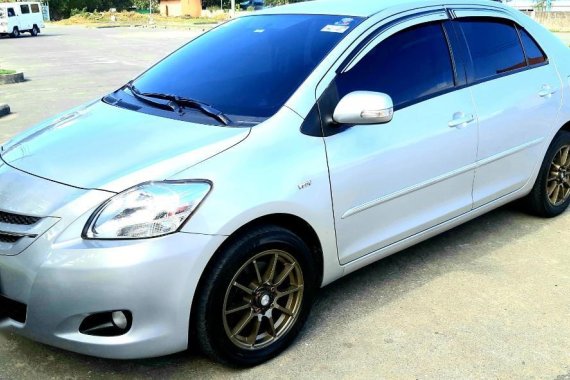 Silver Toyota Vios 2009 for sale in Manual