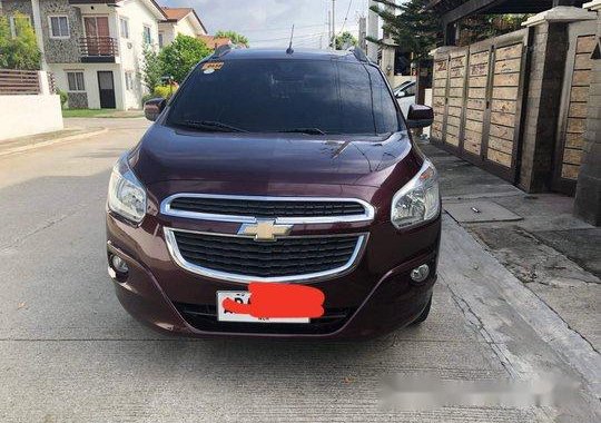 Red Chevrolet Spin 2015 for sale in Quezon City