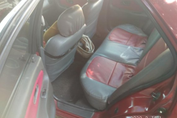 Selling Red Mitsubishi Lancer 1996 in Quezon City