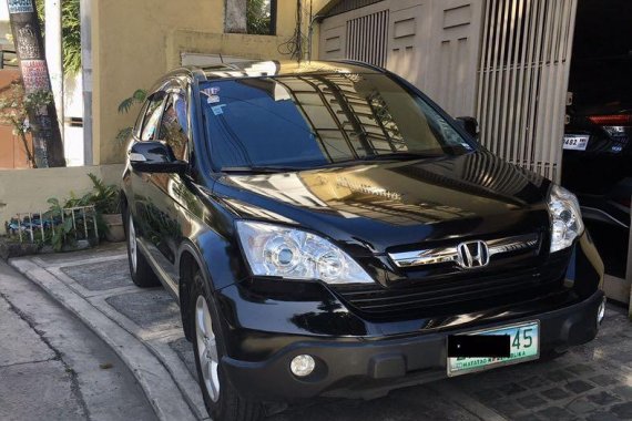 Black Honda Cr-V 2008 for sale in Automatic