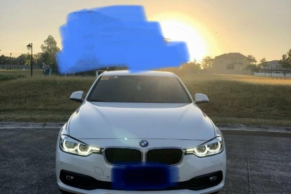 Pearl White Bmw 318I 2017 for sale in Valenzuela
