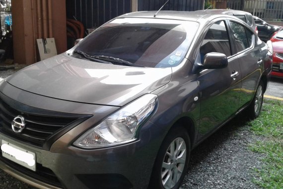 Grey 2017 Nissan Almera for sale in Quezon City