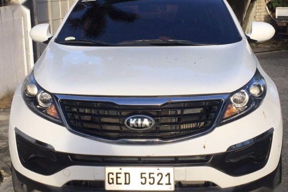 White Kia Sportage 2016 for sale in Cebu city