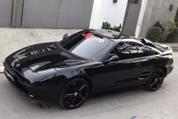 Black Toyota Mr2 1990 for sale in Manila