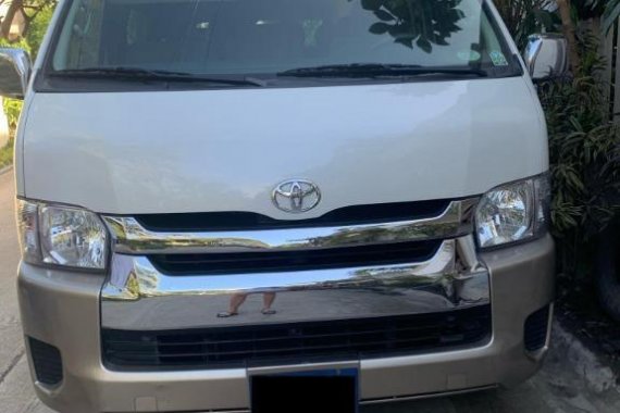 White Toyota Hiace 2017 for sale in Makati City