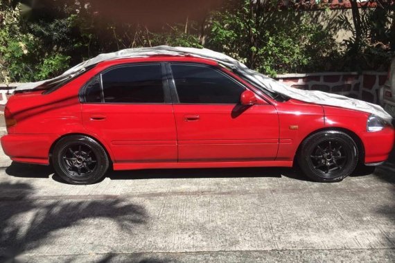 Red Honda Civic 1998 for sale in Manila