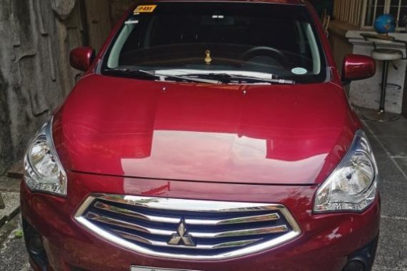 Red Mitsubishi Mirage g4 2019 for sale in Quezon City