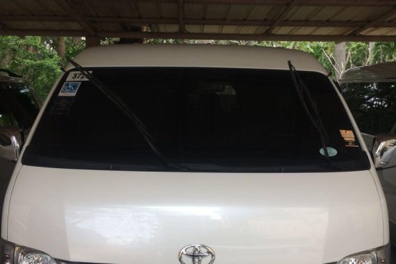 White Toyota Hiace 2015 for sale in Cebu City