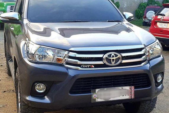 Sell Grey 2017 Toyota Hilux in Davao City