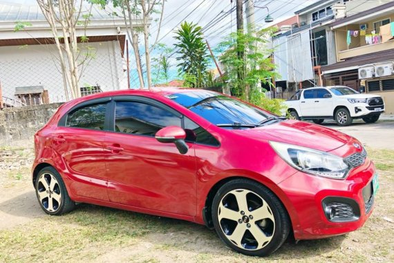 Selling Red Kia Rio 2012 in Cebu City