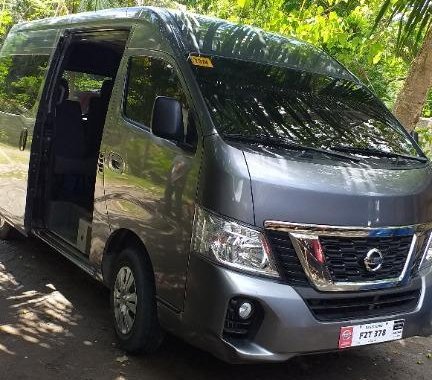 Grey Nissan Nv350 urvan 2019 for sale in  General Santos