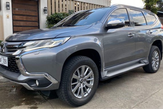 Sell Grey 2016 Mitsubishi Montero in Quezon City