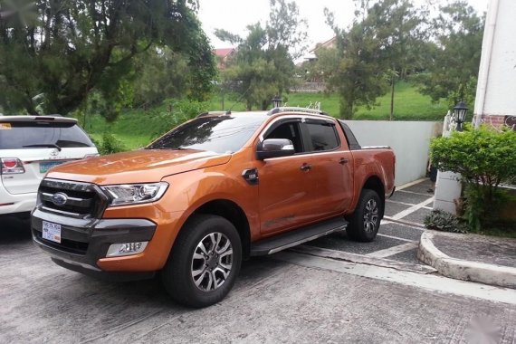 Sell Orange 2015 Ford Ranger in Manila