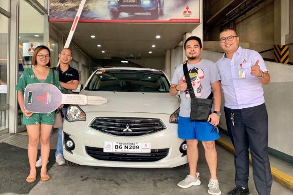 Sell White 2020 Mitsubishi Mirage g4 in Jose Abad Santos