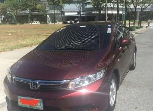 Purple Honda Civic 2012 for sale in Manila