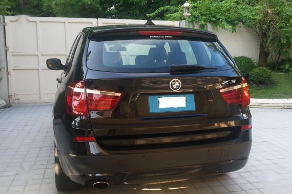 Black Bmw X3 2011 for sale in Mandaluyong