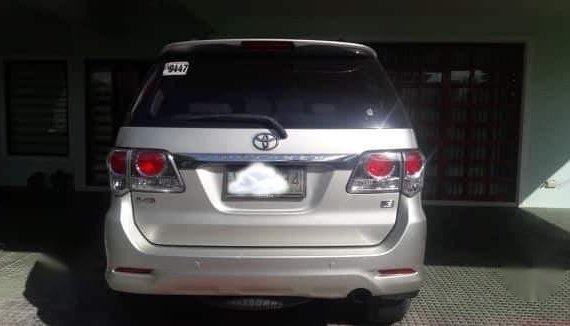 Selling Silver Toyota Fortuner 2016 in Trece Martires