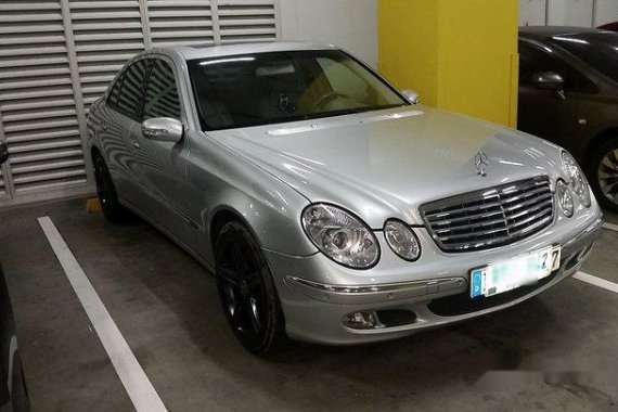 Sell Silver 2003 Mercedes-Benz E-Class in Manila